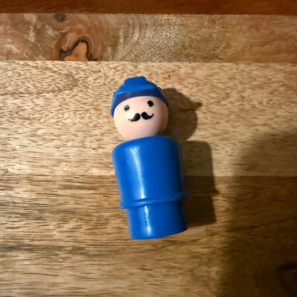 Vintage Fisher Price Little People Ferry Boat Captain